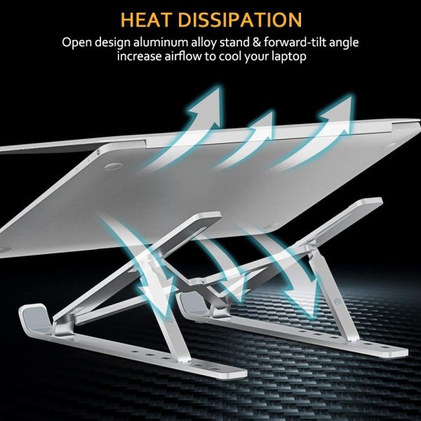Foldable Laptop Stand | Ergonomic Laptop Table | Best Quality Laptop Stand for Home & Office