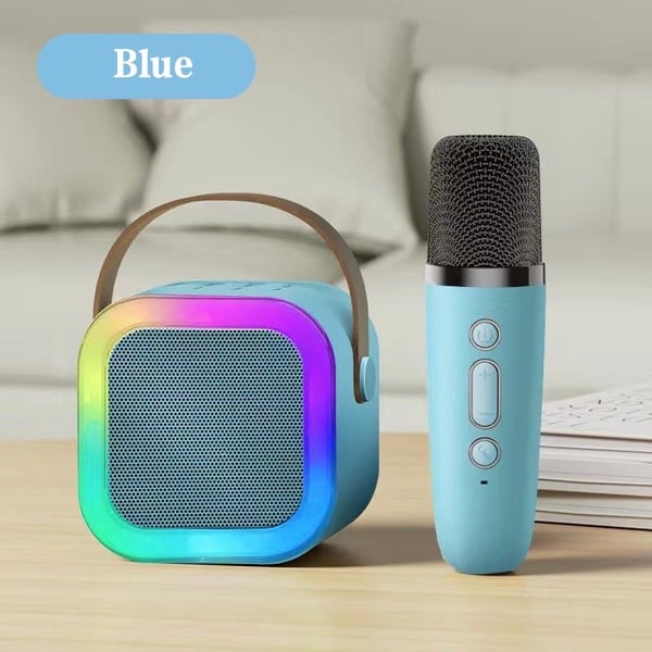 K12 Karaoke Speaker | Portable Bluetooth Wireless Speaker with Mic | Rechargeable Smart Speaker for Music & Parties ..