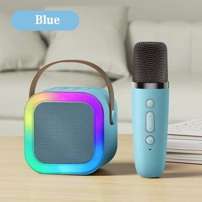 K12 Karaoke Speaker | Portable Bluetooth Wireless Speaker with Mic | Rechargeable Smart Speaker for Music & Parties ..