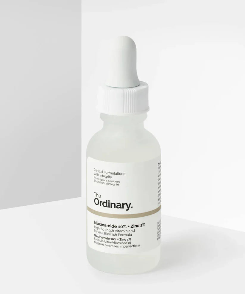 The ordinary serum niacinamide 10% + Zinc 1%