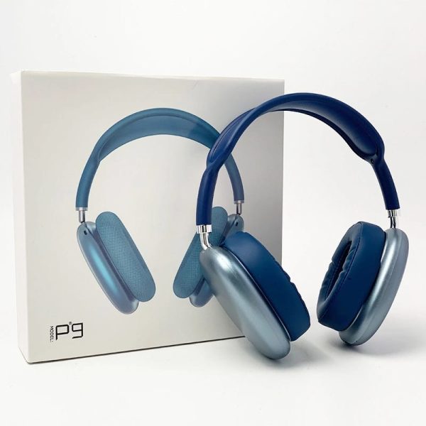 P9 Wireless Bluetooth Headphones | Adjustable Over-Ear Stereo Headset | High-Quality Sound & Comfort |