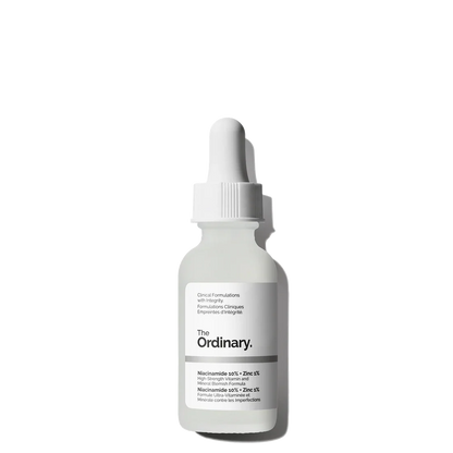 The ordinary serum niacinamide 10% + Zinc 1%