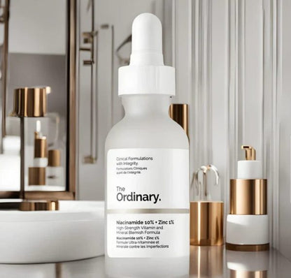 🔥 The Ordinary Niacinamide 10% + Zinc 1% Serum – Supersize 30ml | Oil Control & Skin Brightening Formula 🚀